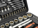 HEIDMANN Socket wrench set 94 pieces + combination wrenches