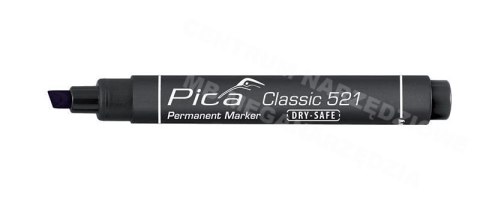 PICA Marker classic czarny ścięty