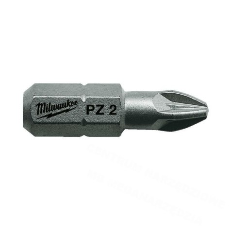 MILWAUKEE Końcówka PZ1 x 25mm/25szt. Scr