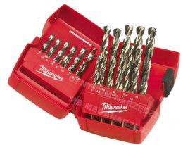 MILWAUKEE Wiertła do metalu HSS-G Thunderweb komplet 25 sztuk 1-13mm