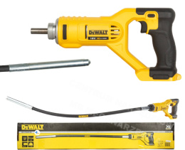 DeWalt Wibrator do betonu akumulatorowy 18V, głowica 1,2m