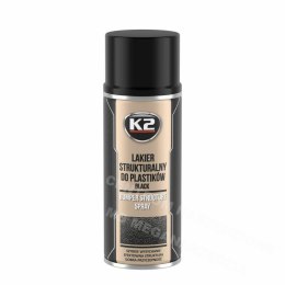 K2 Black Structural Varnish for Plastics Structural Bumper Varnish 400ml