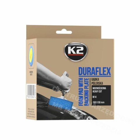 K2 Blue 150mm smooth duraflex strong thread M14 thread