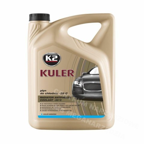 K2 Radiator Fluid kuler -35C 5L blue