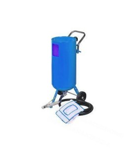 UW Siphon sandblaster 76L mobile