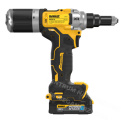 DEWALT Cordless Riveter 18V 20KN 2x Rechargeable Battery 1.7Ah Charger