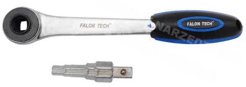 FALON TECH Step wrench for 1/2 fittings + ratchet