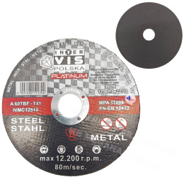 IVMC12512 TARCZA METAL 125x1,2 INTER-VIS