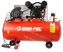 MAR-POL Compressor 200L V2 860 l/min 400V 8bar