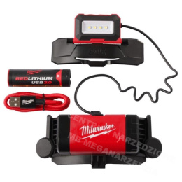 MILWAUKEE USB rechargeable headlamp 600 lm