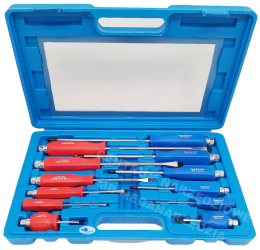 Striking screwdrivers 12 pcs. screwdriver set