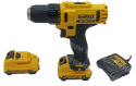 DEWALT WIERTARKO-WKRĘTARKA 10,8V 24/15Nm 2 x 2,0Ah LI-ION DCD710D2 DEWALT