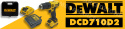 DEWALT WIERTARKO-WKRĘTARKA 10,8V 24/15Nm 2 x 2,0Ah LI-ION DCD710D2 DEWALT