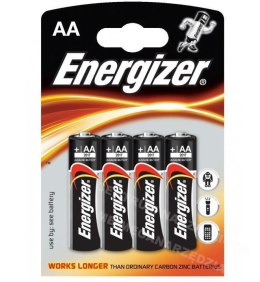 ENERGIZER Alkaline battery LR-06 BASE TYPE AA 1.5V, blister pack of 4