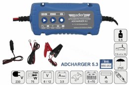 ADLER Electronic Rectifier 6/12V ADCHARGER 5.3