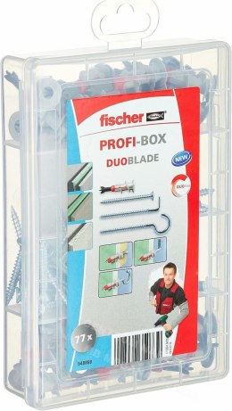 FISCHER Profibox Duopower dowel set + screws + hooks