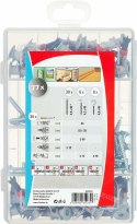 FISCHER Zestaw kołków Profibox Duopower + wkręty + haki