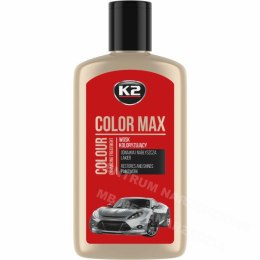 K2 Coloring wax shines and protects color max red 250ml