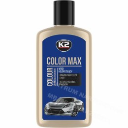 K2 Coloring Wax shines and protects color max blue 250ml