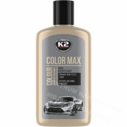 K2 Colouring wax shines and protects colour max silver 250ml