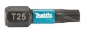 MAKITA Końcówka wkrętakowa T25-25mm /25szt. Impact Black