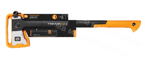 FISKARS Siekiera rozłupująca X28 X-Series ostrze M + ostrzałka