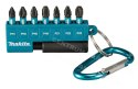 MAKITA Zestaw końcówek wkrętakowych /8szt. Impact Black