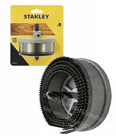 STANLEY Otwornica HCS do drewna 68-100mm 68/74/80/90/100 mm