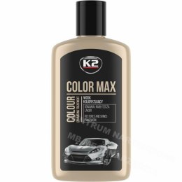 K2 Coloring Wax shines and protects color max black 250ml