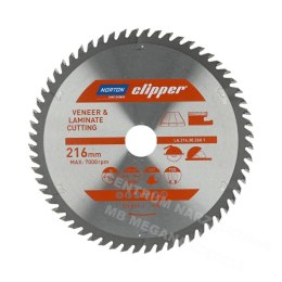 NORTON Circular Saw Blade 216mm x 30mm x 60z Laminate & Veneer (2.6/1.8)