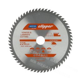 NORTON Circular Saw Blade 225mm x 30mm x 60z Laminate & Veneer (2.6/1.6)