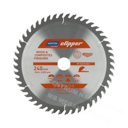 NORTON Circular Saw Blade 240mm x 30mm x 48z wood & ATB composites (3.0 / 2.0)