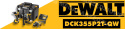 DEWALT Zestaw Combo 18V DCK355P2T (DCD800 + DCH172 + DCG405) 2x Akumulator 5,0Ah Ładowarka