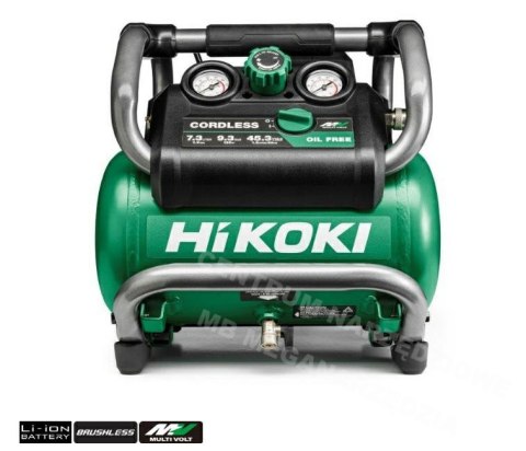 HIKOKI Kompresor powietrza 36V BL multivolt 9,2Bar 7,6L