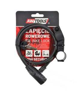 AWTOOLS Zapięcie rowerowe fi 8 x 65cm