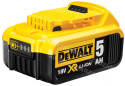 DEWALT Szlifierka kątowa DCG405 125mm 18V 1x AKumulator 5,0Ah + Walizka TSTAK