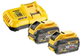 DEWALT Akumulator 18/54V 12,0/4,0Ah FLEXVOLT DCB548 2szt. + ładowarka DCB118