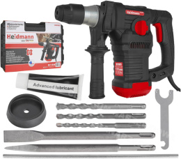 HEIDMANN Rotary hammer - SDS+ 2200W hammer + Drill bit set