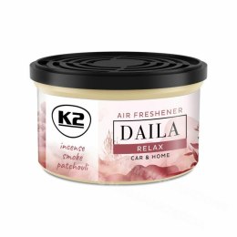 K2 Dahlia air freshener relax, incense, smoke, patchouli 68g