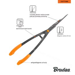 Hedge trimmer V-Series straight blade forged aluminum