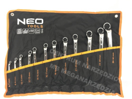 09-952 NEO TOOLS KLUCZE OCZKOWE ODGIĘTE 6-32mm 12szt