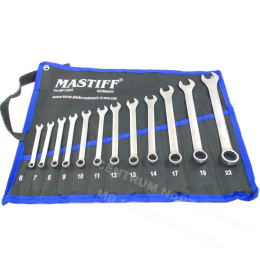 MF01273 FLAT WRENCHES. 12pcs MASTIFF SHEET