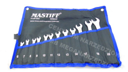 MF01273 FLAT WRENCHES. 12pcs MASTIFF SHEET