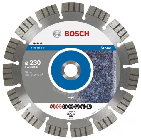 BOSCH TARCZA DIAMENTOWA 350x25,4 SEG STONE BOSCH