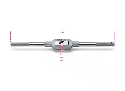 BETA POKRĘTŁA NASTAWNE DO GWINTOWNIKÓW 430 i 433 180mm 2÷6 M3÷M10