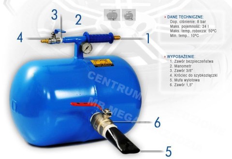 INFLATOR PNEUMATYCZNY