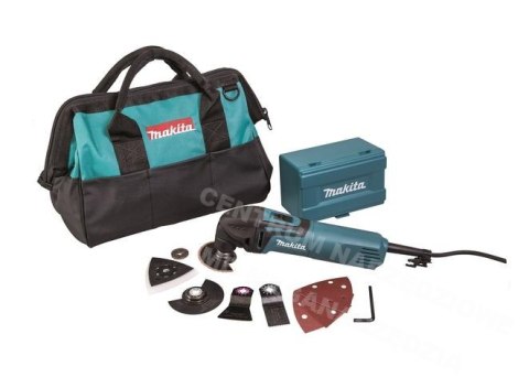 MAKITA NARZĘDZIE WIELOFUNKCYJNE 320W + AKCESORIA TM3000CX6 MAKITA