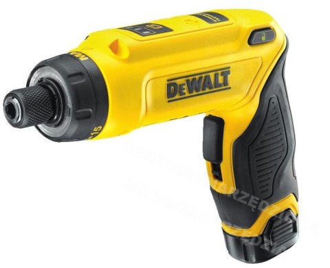 DEWALT WKRĘTAK AKUMULATOROWY LI-ION STEROWANY RUCHEM RĘKI 7,2V 2 x 1,0 Ah LI-ION DCF680G2 DEWALT