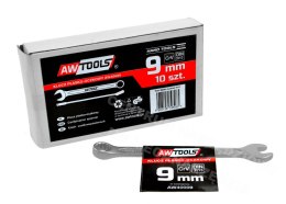 AWTOOLS KLUCZ PŁASKO-OCZKOWY CrV DIN3113 ROZMIAR: 9 (MM)