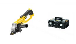 DEWALT Szlifierka kątowa 18V LI-ION 125mm walizka TSTAK DCG412NT (bez akumulatorów i ładowarki)